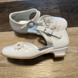 Christie & Jill - White Patent Leather Shoes - Size 10